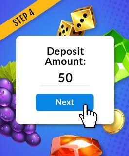 Deposit the desired amount with iDeal