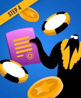 Check the BTC casino T&Cs 
